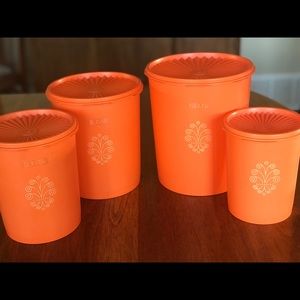 Tupperware Canisters